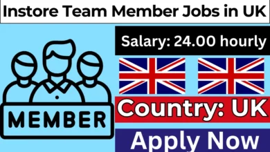 Instore Team Member Jobs in UK with Visa Sponsorship 2024