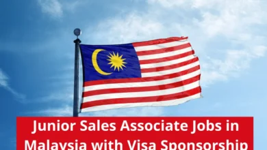 Junior Sales Associate Jobs in Malaysia Visa Sponsorship