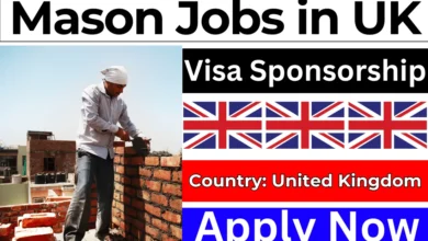 Mason Jobs in UK with Visa Sponsorship