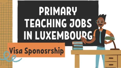 Primary Teaching Jobs in Luxembourg with Visa Sponsorship