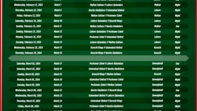 PSL 2024 Schedule