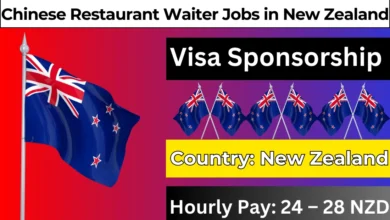 Chinese Restaurant Waiter Jobs in New Zealand with Visa Sponsorship