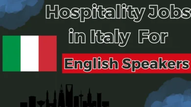 Hospitality Jobs in Italy for English Speakers