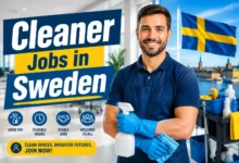 Cleaner Jobs in Sweden with Visa Sponsorship 2026