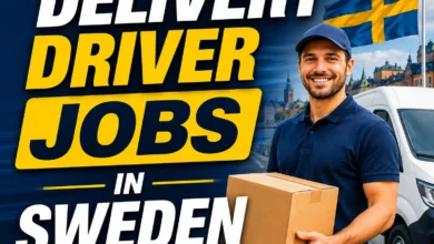 Delivery Driver Jobs in Sweden with Visa Sponsorship 2026