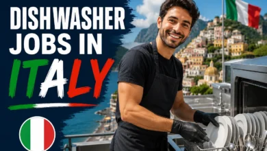 Dishwasher Jobs in Italy with Visa Sponsorship 2026