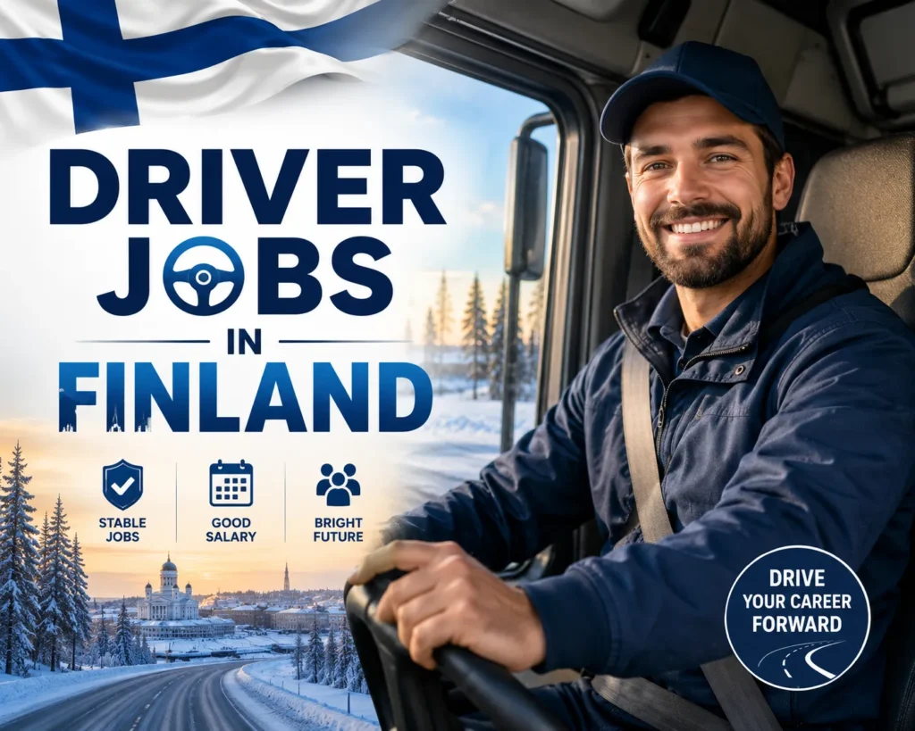 Driver Jobs in Finland with Visa Sponsorship 2026