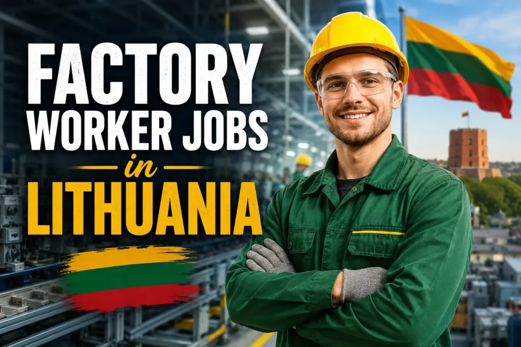 Factory Worker Jobs in Lithuania with Visa Sponsorship 2026