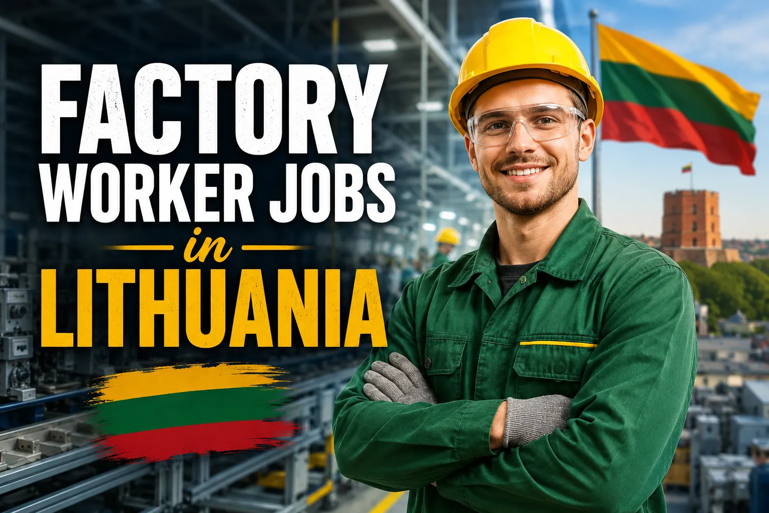 Button Factory Machine Factory Worker Jobs in Lithuania with Visa Sponsorship 2026