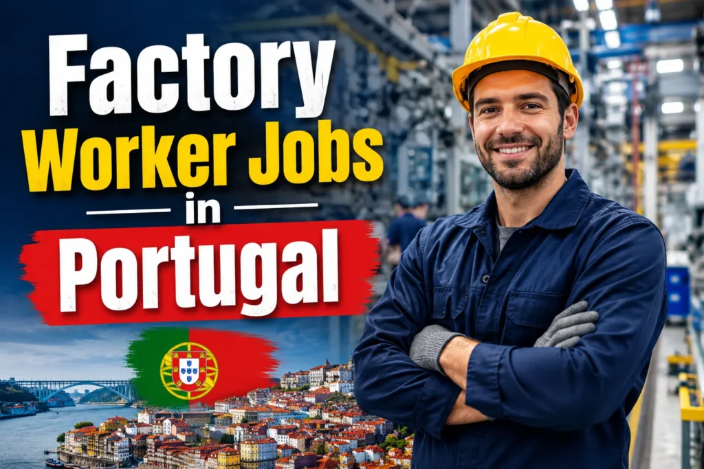Factory Worker Jobs in Portugal with Visa Sponsorship 2026