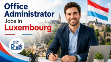 Office Administrator Jobs in Luxembourg with Visa Sponsorship 2026