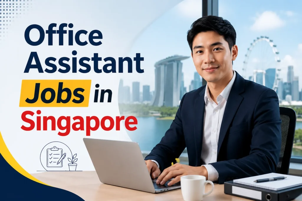 Office Assistant Jobs in Singapore with Visa Sponsorship 2026