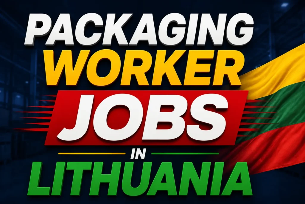 Packaging Worker Jobs in Lithuania with Visa Sponsorship 2026
