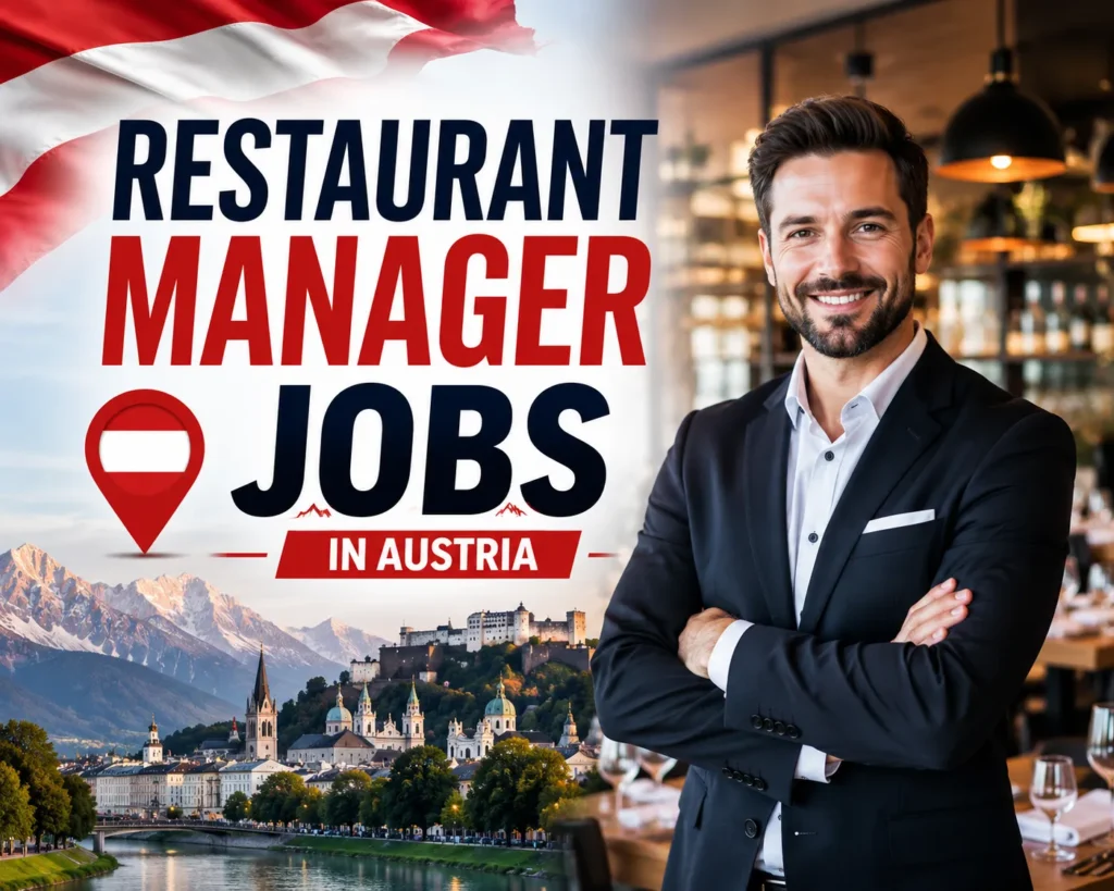Restaurant Manager Jobs in Austria with Visa Sponsorship 2026
