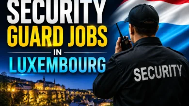 Security Guard Jobs in Luxembourg with Visa Sponsorship 2026