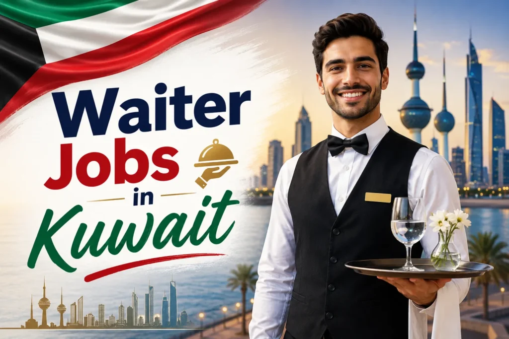 Waiter Jobs in Kuwait with Visa Sponsorship 2026