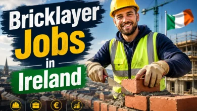 Bricklayer Jobs in Ireland with Visa Sponsorship 2026