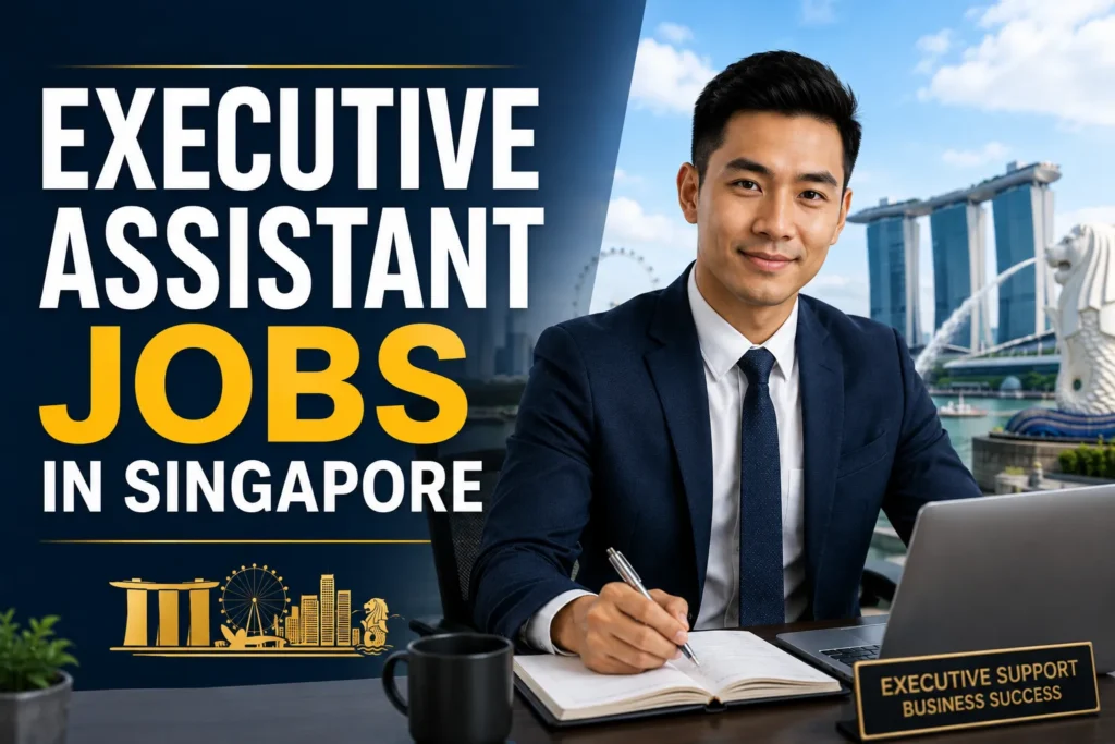 Executive Assistant Jobs in Singapore with Visa Sponsorship 2026