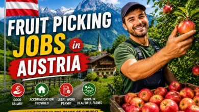 Fruit Picking Jobs in Austria with Visa Sponsorship 2026