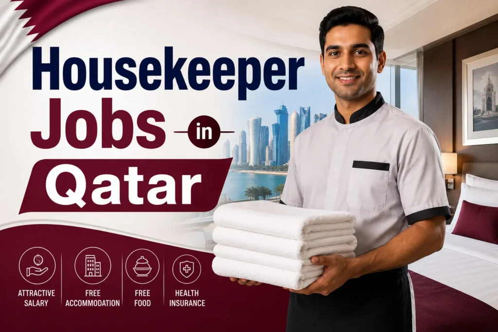 Housekeeper Jobs in Qatar with Visa Sponsorship 2026