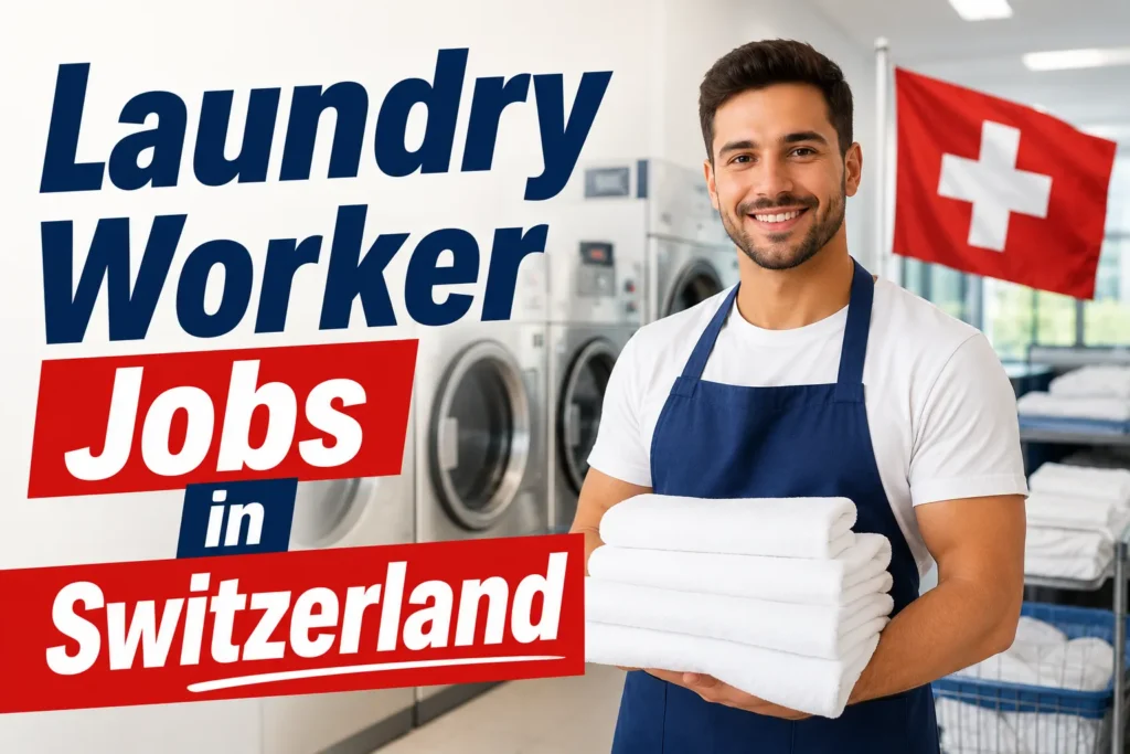 Laundry Worker Jobs in Switzerland with Visa Sponsorship 2026