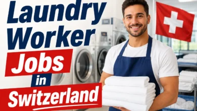 Laundry Worker Jobs in Switzerland with Visa Sponsorship 2026
