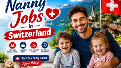 Nanny Jobs in Switzerland with Visa Sponsorship 2026