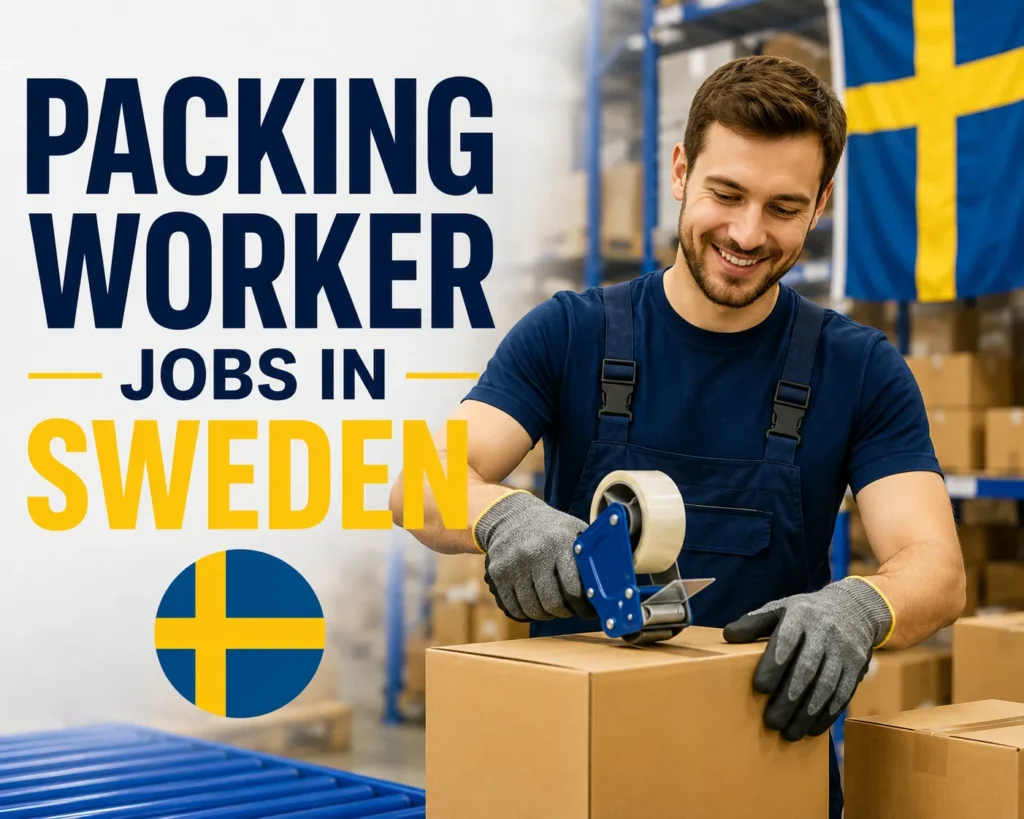 Packing Worker Jobs in Sweden with Visa Sponsorship 2026