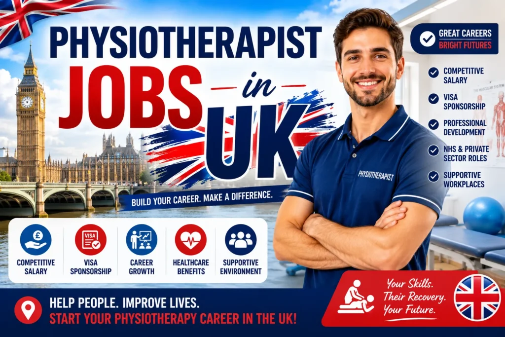 Physiotherapist Jobs in UK with Visa Sponsorship 2026
