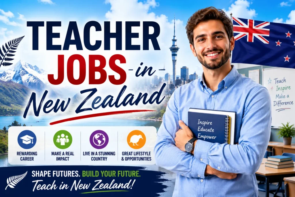 Teacher Jobs in New Zealand with Visa Sponsorship 2026
