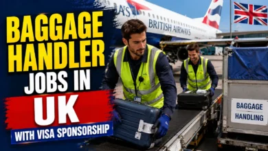 Baggage Handler Jobs in UK with Visa Sponsorship 2026