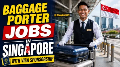 Baggage Porter Jobs in Singapore with Visa Sponsorship 2026