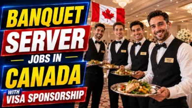 Banquet Server Jobs in Canada with Visa Sponsorship 2026