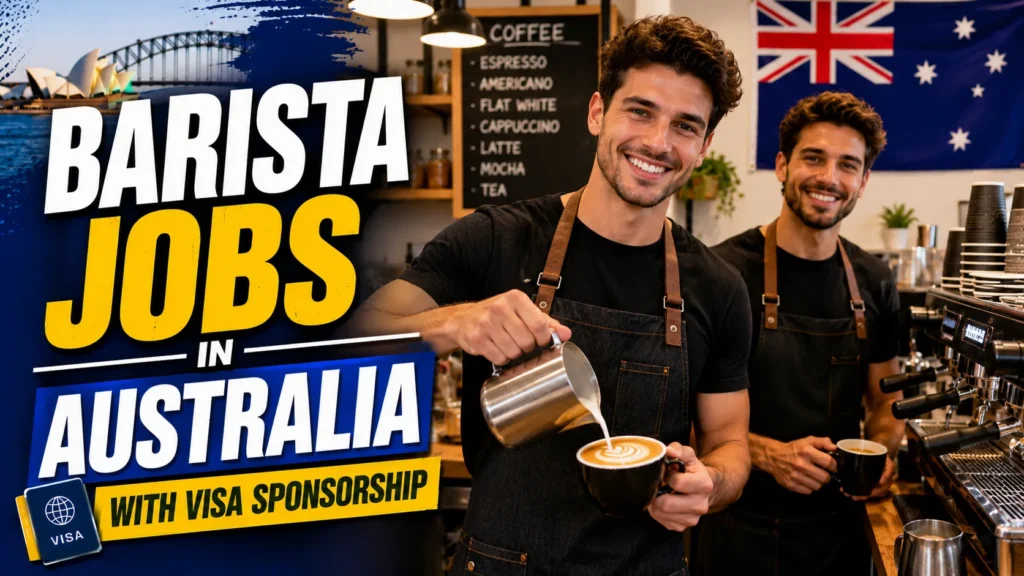 Barista Jobs in Australia with Visa Sponsorship 2026