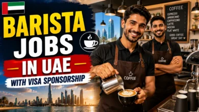 Barista Jobs in UAE with Visa Sponsorship 2026