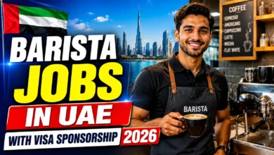 Barista Jobs in UAE with Visa Sponsorship 2026