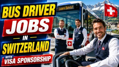 Bus Driver Jobs in Switzerland with Visa Sponsorship 2026