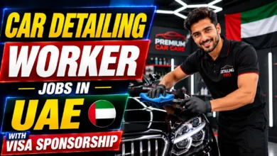 Car Detailing Worker Jobs in UAE with Visa Sponsorship 2026