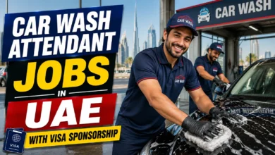 Car Wash Attendant Jobs in UAE with Visa Sponsorship 2026