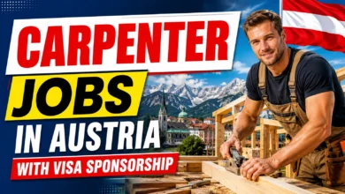 Carpenter Jobs in Austria with Visa Sponsorship 2026