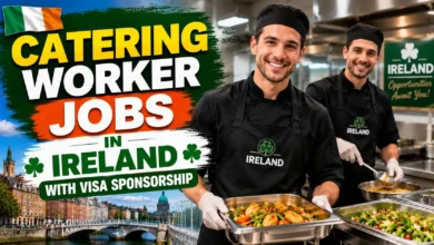 Catering Worker Jobs in Ireland with Visa Sponsorship 2026