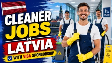 Cleaner Jobs in Latvia with Visa Sponsorship 2026