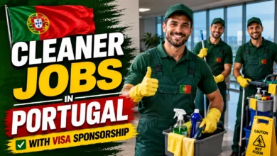 Cleaner Jobs in Portugal with Visa Sponsorship 2026