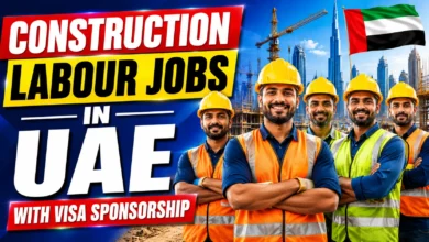 Construction Labour Jobs in UAE with Visa Sponsorship 2026