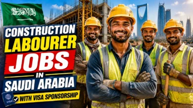Construction Labourer Jobs in Saudi Arabia with Visa Sponsorship 2026