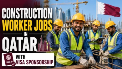 Construction Worker Jobs in Qatar with Visa Sponsorship 2026