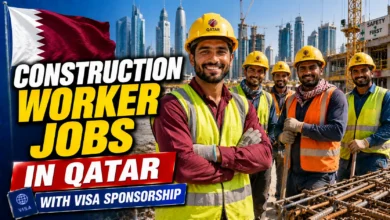 Construction Worker Jobs in Qatar with Visa Sponsorship 2026