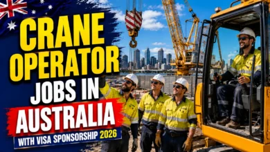Crane Operator Jobs in Australia with Visa Sponsorship 2026