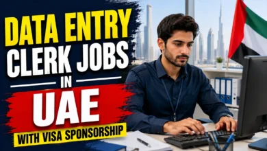 Data Entry Clerk Jobs in UAE with Visa Sponsorship 2026