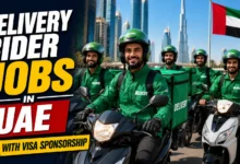 Delivery Rider Jobs in UAE with Visa Sponsorship 2026